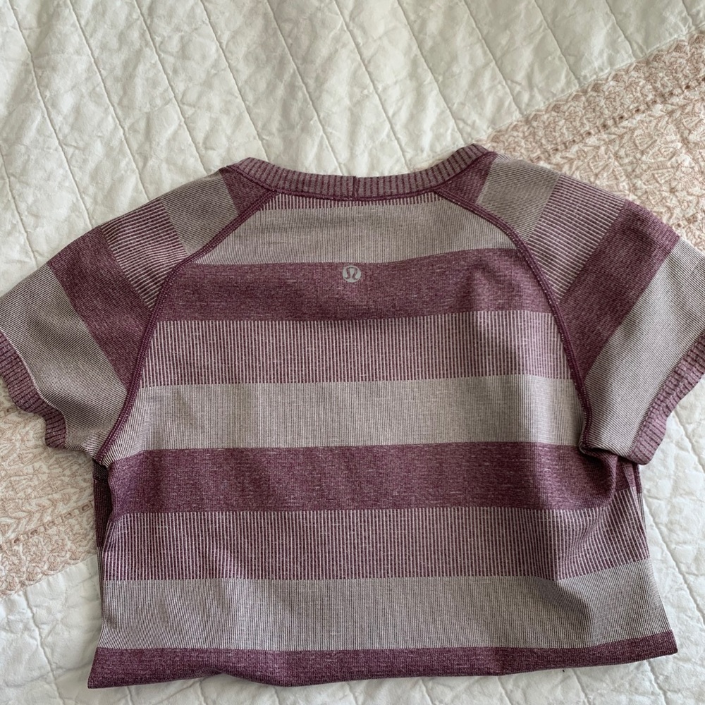 Lululemon Size 6 short sleeve swiftly tech